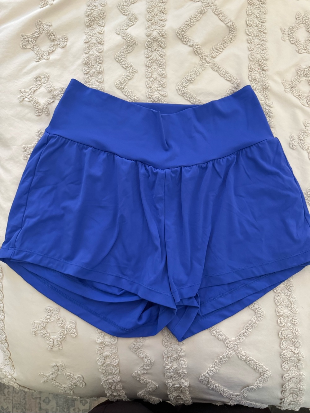 HALARA Blue 2-in-1 Athletic Running Shorts Size L